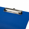 Доска-планшет STAFF с прижимом А4 (228х318 мм), картон/ПВХ, СИНЯЯ, 229555