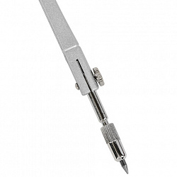 Циркуль BRAUBERG "Klasse", 125 мм, туба, классный, 210314