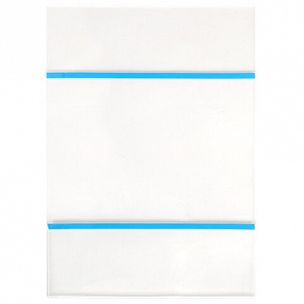 Подставка настенная для рекламных материалов ВЕРТИКАЛЬНАЯ (210х297 мм), А4, САМОКЛЕЯЩАЯСЯ, BRAUBERG, 290432