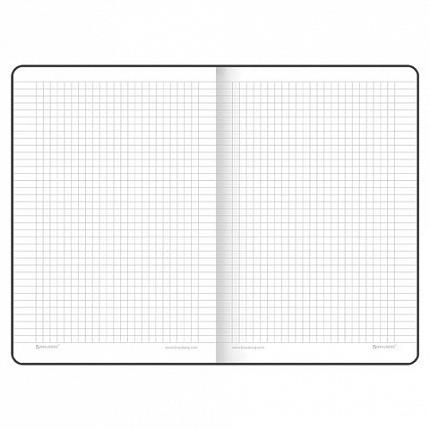 Блокнот А5 (148х218 мм), BRAUBERG "Orient", 128 л., кожзаменитель с тиснением, клетка, ассорти, 125236