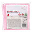 Салфетки VILEDA PROFESSIONAL "МикроТафф Плюс" КОМПЛЕКТ 5 шт., микрофибра, красный, 38х38 см, 174201