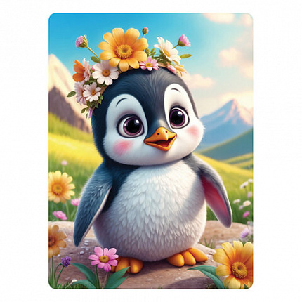 Пазл картонный 54 элемента "ОЧАРОВАТЕЛЬНЫЕ МОРДАШКИ", АССОРТИ, 40 видов, 175х130 мм, HATBER