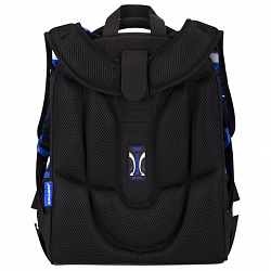 Ранец BRAUBERG PREMIUM, 2 отделения, с брелоком, "Score goal", 3D-панель, 38х29х16 см, 273102