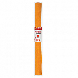 Бумага гофрированная/креповая, 110 г/м2, 50х250 см, оранжевая, ОСТРОВ СОКРОВИЩ, 129149