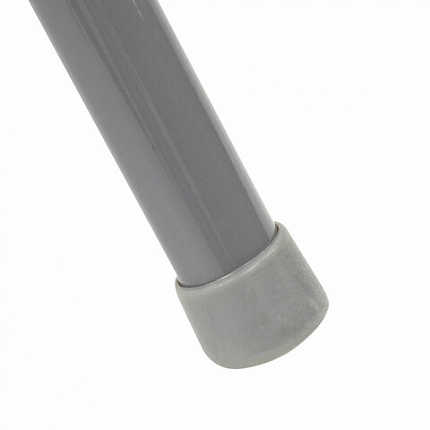 Стул складной BRABIX "Golf Plus CF-003 КОМФОРТ", серый каркас, серая ткань, 532890