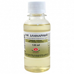 Лак даммарный, баночка 120 мл, Невская Палитра, 2533905