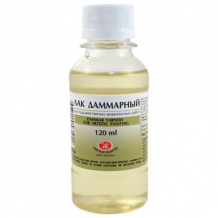 Лак даммарный, баночка 120 мл, 2533905