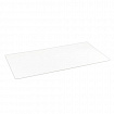 Коврик-подкладка настольный сверхпрочный 500х1200 мм, прозрачный, 1 мм, BRAUBERG, 237372