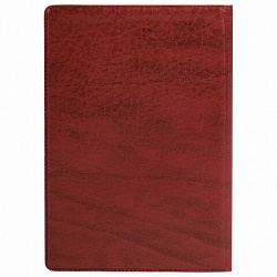 Обложка для военного билета, ПВХ, бордовая, тиснение, STAFF, 238874