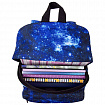 Рюкзак BRAUBERG СИТИ-ФОРМАТ универсальный, "Space", синий, 41х32х14 см, 229885