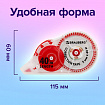 Корректирующая лента BRAUBERG EXTRA LENGTH, 5 мм х 40 м, механизм перемотки, корпус прозрачный, блистер, 272502