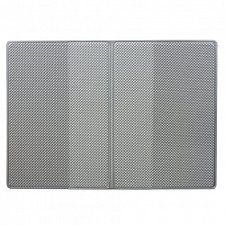 Обложка для паспорта с гербом, ПВХ, черная, ДПС, 2203.В-107