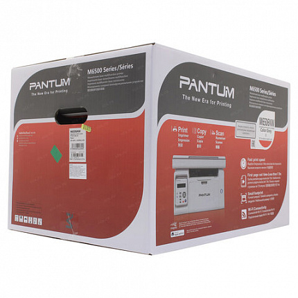 МФУ лазерное PANTUM M6506NW "3 в 1", А4, 22 стр./мин., 20000 стр./мес., Wi-Fi, сетевая карта
