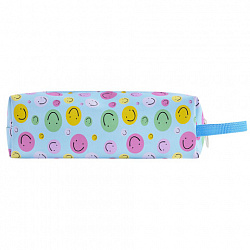 Пенал мягкий ПИФАГОР, 1 отделение, с ручкой, ПВХ, ассорти "Patterns", 21х9х6 см, 273827