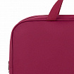 Папка на молнии с ручками STAFF EVERYDAY А4, 1 отделение, полиэстер, 80 мм, бордовая, 272187