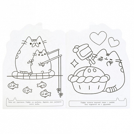 Книжка-раскраска с вырубкой в виде персонажа, "ЛИЦЕНЗИОННЫЕ СЮЖЕТЫ", ассорти, 210х285 мм, 16 страниц, УМКА