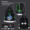 Рюкзак ПИФАГОР SCHOOL, 1 отделение, 3 кармана, "Космос", 38x28х14 см, 273173