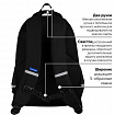 Рюкзак BRAUBERG INTENT, 2 отделения, 4 кармана, "Темная сторона", 39х27х14 см, 273112