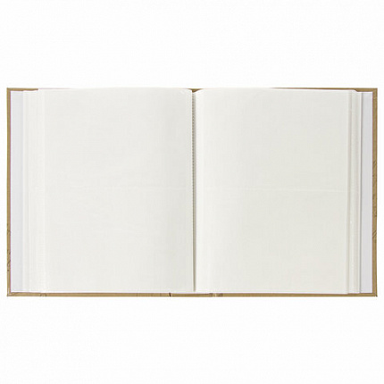 Фотоальбом BRAUBERG "Часы, крафт" на 200 фото 10х15 см, твердая обложка, термосварка, 391165