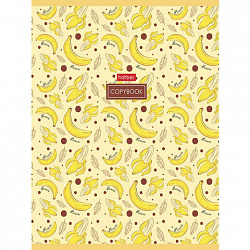 Тетрадь А5, 96 л., HATBER, скоба, клетка, обложка картон, "Good food (микс)", 068343, 96Т5В1