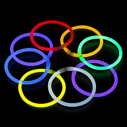 Светящиеся (неоновые) палочки, 50 штук + 2 в ПОДАРОК! в тубе, ассорти, ЗОЛОТАЯ СКАЗКА, 662597