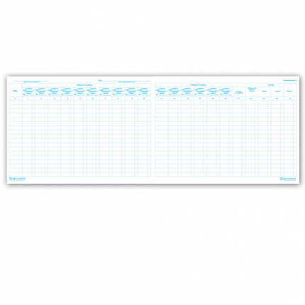 Главная книга, форма ОКУД 0504072, 48 л., картон, блок офсет, А4 (292х200 мм), STAFF, 130075