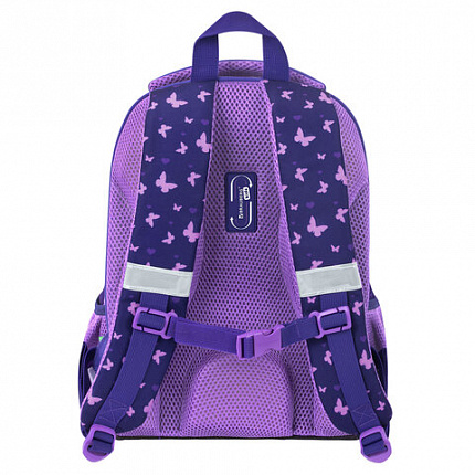 Ранец BRAUBERG KIDS START, 1 отделение, 2 кармана, "Лисичкин дзен", 35х26х13 см, 274407