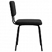 Стулья BRABIX "Ideal CF-080", КОМПЛЕКТ 4 шт., черный каркас, букле черный, 533244