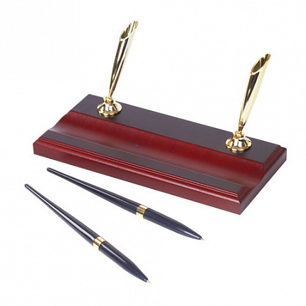 Набор подарочный настольный BESTAR "Artemis" из дерева, 10 предметов, цвет "красное дерево", 236358