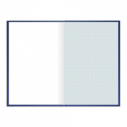 Книга учета 96 л., клетка, твердая, бумвинил, типографский блок, А4 (200х290 мм), STAFF, 130214