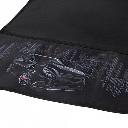 Фартук с нарукавниками для уроков труда BRAUBERG, 3 кармана, 46x54 см, City car, 273639