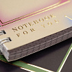 Тетрадь А5 96 л. HATBER гребень, клетка, матовая ламинация, 3D-фольга, "Notes" (микс в спайке), 090317, Тетрадь 96л Not