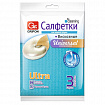 Салфетки из вискозы ULTRA, 30 х 38 см, 70 г/м2, комплект 3 шт, GRIFON, ШК0071, 910-007