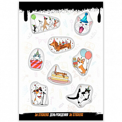 Наклейки объемные эпоксидные на телефон, 6-8 шт. на листе, "СТИЛЬНЫЕ ДИЗАЙНЫ", АССОРТИ, NALEPKING