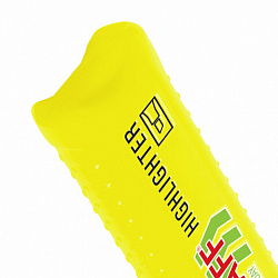 Текстовыделитель STAFF "EVERYDAY HL-707", ЖЕЛТЫЙ, линия 1-5 мм, скошенный наконечник, 152542