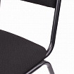 Стул для посетителей РС00М, черный каркас, ткань черная