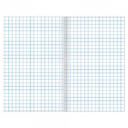 Тетрадь А4, 96 л., ОФИСМАГ скоба, клетка, обложка картон, КОРПОРАТИВНАЯ, 402795