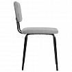 Стулья BRABIX "Dream CF-090", КОМПЛЕКТ 4 шт., черный каркас, ткань серая, 533252