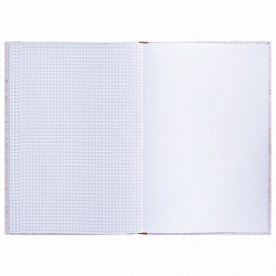 Книга учета 96 л., клетка, твердая, крафт, блок офсет, А4 200х290 мм, STAFF, 130215