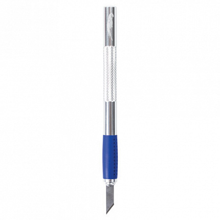 Нож макетный ОСТРОВ СОКРОВИЩ, 6 разновидностей лезвий, металл, пластиковый футляр, 237161