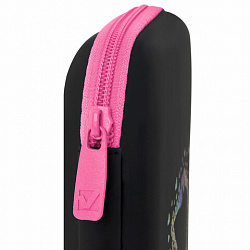 Пенал BRAUBERG SHINY, 1 отделение, 1 откидная планка, EVA, 22х13х4 см, "Pretty face", 273516