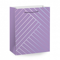 Пакет подарочный (1 штука) 18х10х23 см (M), "Leather Bag", ассорти, с тиснением, ЗОЛОТАЯ СКАЗКА, 700811