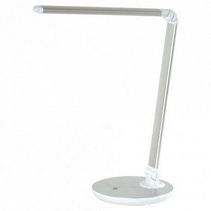 Настольная лампа / светильник SONNEN PH-3609, на подставке, LED, 9 Вт, металлический корпус, серый, 236688