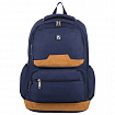 Рюкзак BRAUBERG STATES универсальный, карман-антивор, "Bronx", темно-синий, 46х31х14 см, 226349