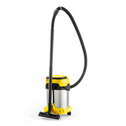 Пылесос хозяйственный KARCHER WD 3 PS, мусоросборник 17л, мощность 1000 Вт, желтый, 1, 1.628-190.0