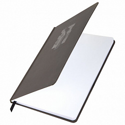 Блокнот с резинкой в клетку 96 л., А5 145х203 мм, твердая обложка, BRAUBERG, "Purpose", 116316