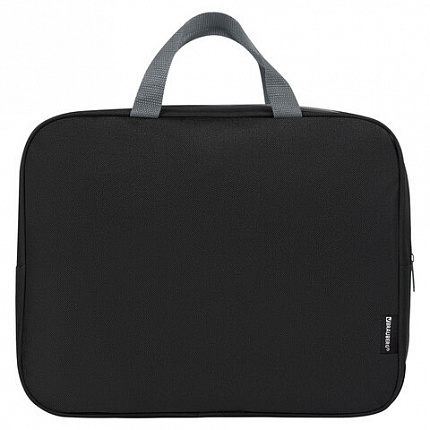 Папка на молнии с ручками BRAUBERG А4, 1 отделение, полиэстер, 80 мм, "Scary dino", 273308