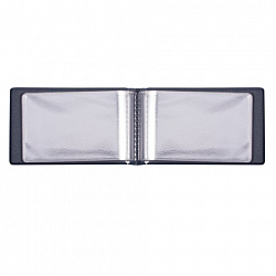 Визитница однорядная на 28 визитных, дисконтных или кредитных карт, "Платок", ДПС, 2054.Т11