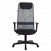 Кресло офисное KB-8, ткань-сетка, серое, 496676