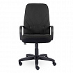 Кресло офисное "Менеджер", ткань, монолитный каркас, черное С-11, В-14
